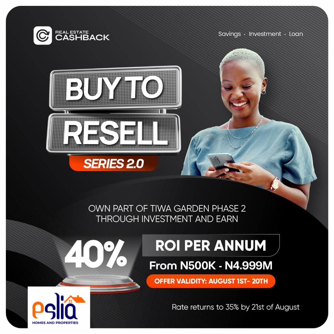 August Real Estate Cashback Special